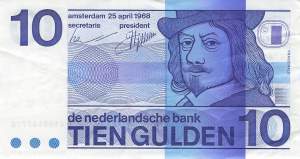 10 Gulden p91b 1968